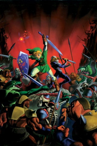 ipad wallpaper zelda. Zelda Battle